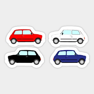 Red, White and Blue Minis Sticker